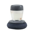 thumbnail image 2 of Automatic liquid adding steel wire ball Brush pot artifact Short handle brush Bathroom Sink, 2 of 2