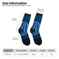 thumbnail image 4 of Goofa 2025 Happy New Year 5 Printed Men's Crew Socks, Soft Durable Breathable Moisture-Wicking with Odor Control Cotton socks, 4 of 9