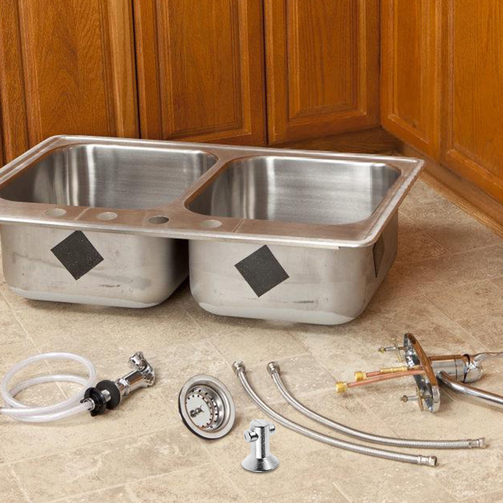 YOSADIER Durable Stainless Steel Range Hood Filter Fasteners for Kitchen 1Set