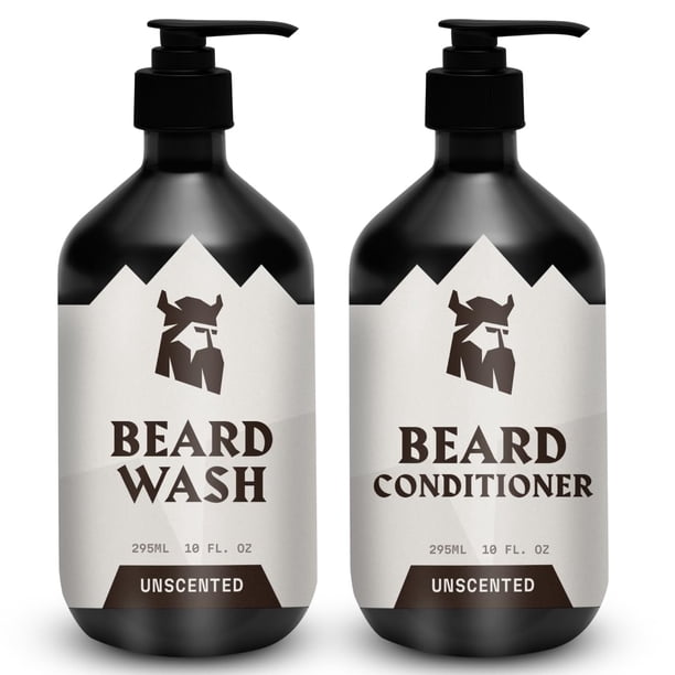 Limpiador y acondicionador para barba Striking Viking, 300 ml