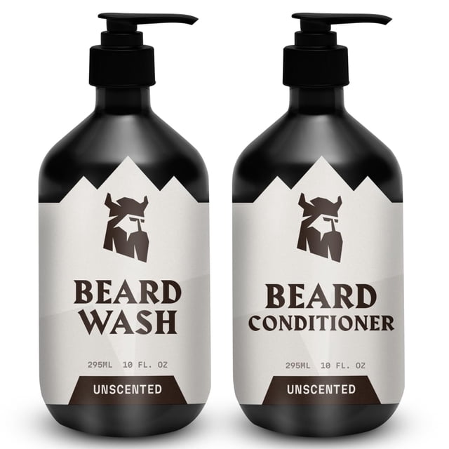 Limpiador y acondicionador para barba Striking Viking, 300 ml