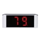 thumbnail image 2 of Reloj digital Pantalla LED de temperatura Snooze Home Reloj electrónico Espejo Mesa Termómetro de escritorio sidaley HA3257-02B, 2 of 6
