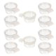 thumbnail image 1 of BESTYASH 10Ud Comedero Transparente De Acrílico Para Pájaros Con Colgante Fácil De Limpiar Y Duradero, 1 of 8