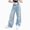 L099-Blue, variant on NOLDARES Baggy Jeans for Girls Trendy High Waisted Wide Leg Denim Pants Fall Trousers Y2K Streetwear(L099-Blue)