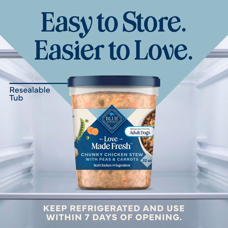 Blue Buffalo Love Made Fresh Refrigerated Adult Fresh Dog Food