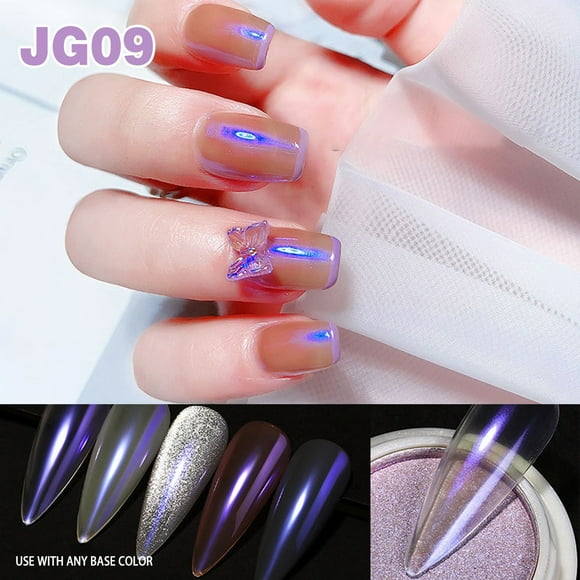 Solid State Nail Powder Flash Of Light Nail Powder Nail Powder Dip Nail Powder Nails & Accessories 6 Colors