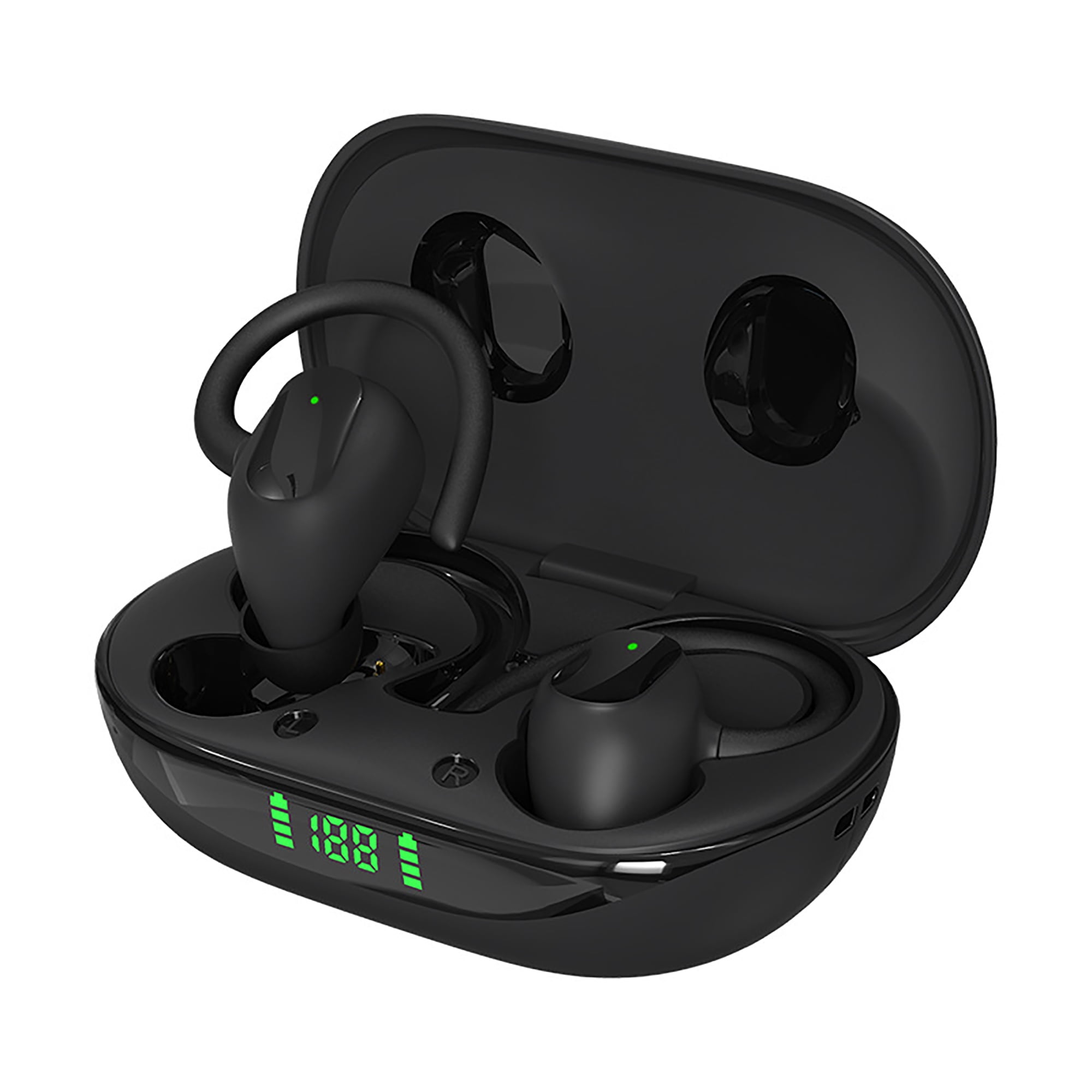 Bluetooth 5.0 Headphones Wireless Earbuds Noise Cancelling IPX7