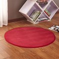 thumbnail image 3 of Alfombra redonda de terciopelo coral, moderna alfombra para sala de estar, sofá, mesa de café, dormitorio, mesita de noche, alfombra de juegos para niños, cojín para sillón elevador de balcón, 3 of 5