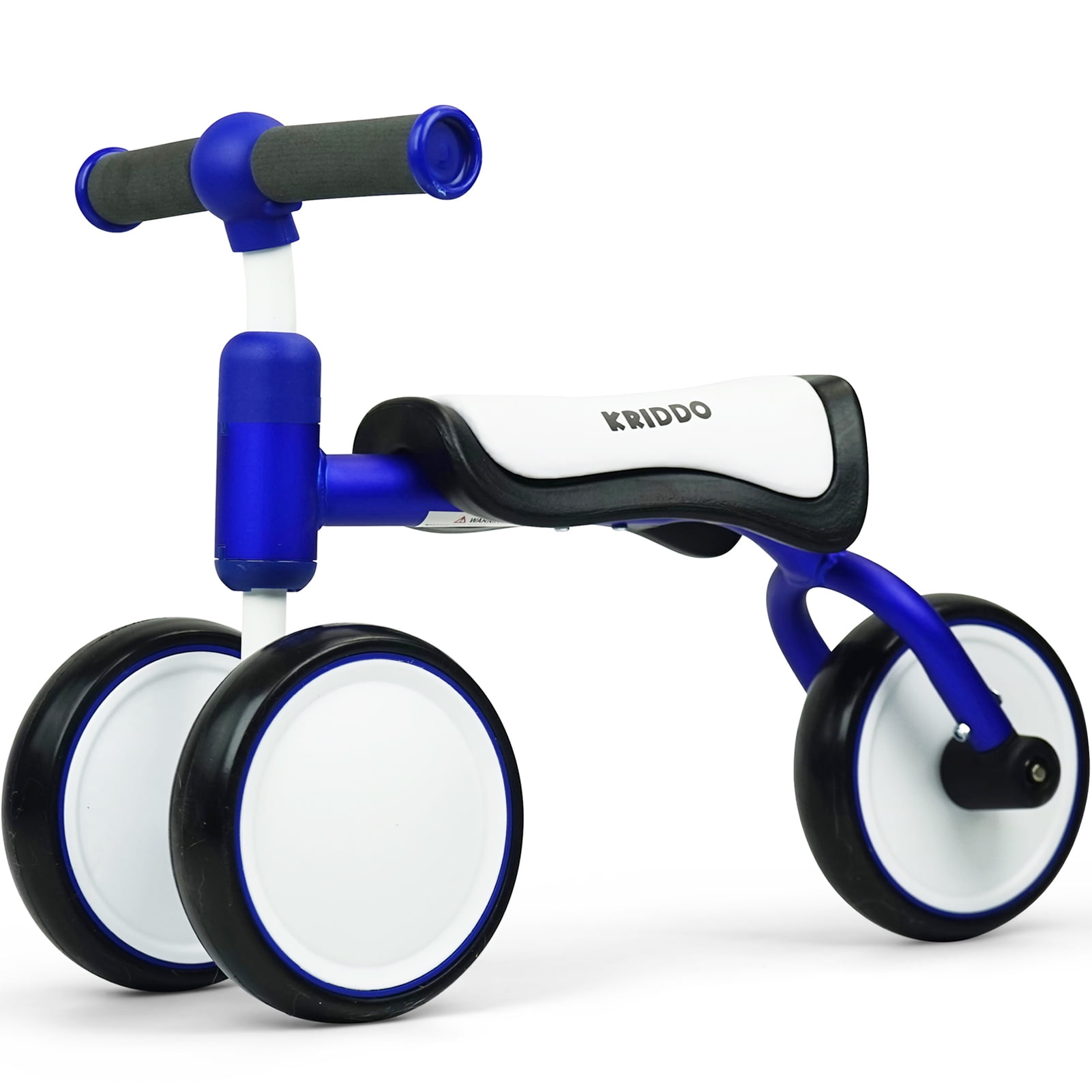 KRIDDO Baby Balance Bike, Pony Toys for 1 Year Old Boys and Girls, Toddler Bike for One Year Old