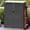 Dark Gray, variant on Uforic 59 Cu. Ft. Vertical Outdoor Storage Shed, Weatherproof Resin Cabinet with Double-Wall Panels & Floor, Lockable, Light Gray (Shelves Not Included)