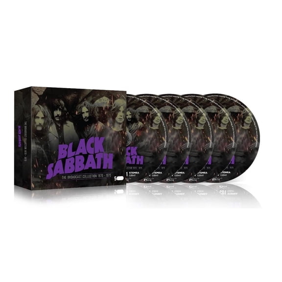 Black Sabbath – The Broadcast Collection 1970 - 1975 - Compilation Album (5 CD Set)