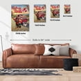 thumbnail image 5 of Be My Valentine's Doberman Pinscher Truck Full of Love Flower Balloon Vertical Matte Canvas Poster Doberman Dog Lover Gifts Wall Art Home Decor - 02029, 5 of 5