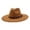 Khaki, variant on Timeless Fedora Hat for and – Wide Brim Jazz Style with Ethnic Design Flat Unisex Fashion Headwear Cowboy Hats for Women Make America Great Hat Cowboy Hat 7 1/8 Party City Cowboy Hats Cowboy Vest for