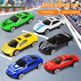 thumbnail image 4 of Pull Back Car Diecast 1 64 Scale Battery-Free Alloy Vehicle Model Toy Interaction Toys Slide Drive Mini Simulation Vehicle Toy Model Christmas Gift, 4 of 10