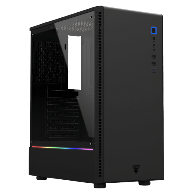 Gabinete Gamer BINDEN CG74 RGB, ATX, MINI-ITXY, Micro-ATX Binden FAN-CG74