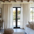 thumbnail image 6 of MEC 2 Pack Wrap Around Curtain Rods Gold, Blackout Heavy Duty Curtain Pole for Windows 48 to 84 Inch, 1" Decorative Room Darkening Curved Modern Drapery Rod (Gold/Unique Design/All Matel), 6 of 18