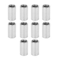 thumbnail image 1 of 10Pcs Round Coupling Nut Stainless Steel Female Thread M10 Connector Nut Kit for Maintenance, 1 of 5