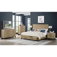 thumbnail image 5 of Wallace & Bay Preno King Storage Bed in Caramel and Cocoa, 5 of 6
