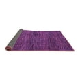 thumbnail image 2 of Ahgly Company Indoor Square Abstract Purple Modern Area Rugs, 6' Square, 2 of 4