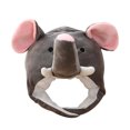 thumbnail image 1 of MasteelfCA 1 Pce Chapeau de Fête Design Éléphant en Peluche Adorable Coiffe Décor, 1 of 7