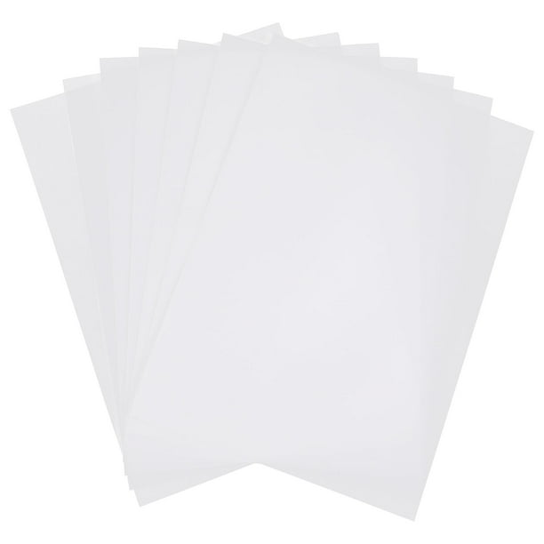 KAKOWELY 100 hojas de papel de calco, papel de calco imprimible, papel de calco translúcido, papel de dibujo en blanco