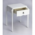 thumbnail image 7 of Beaumont Lane Metropolitan Living Glossy  Nightstand in White, 7 of 7