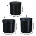 thumbnail image 3 of Spill Proof Kitchen Canisters Wide Mouth Storage Jars Plastic 300ml 500ml 1000ml Versions Storage Canister, 3 of 8