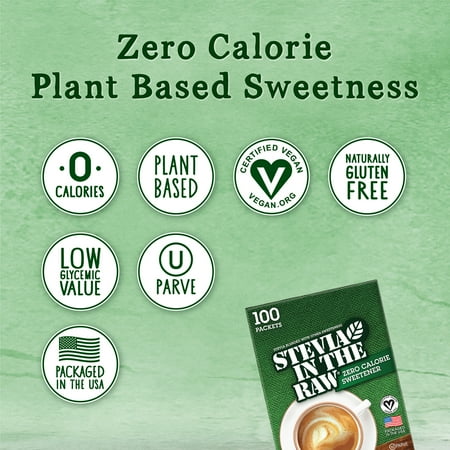 Stevia In The Raw Zero Calorie Sweetener, 100 count, 3.5 oz