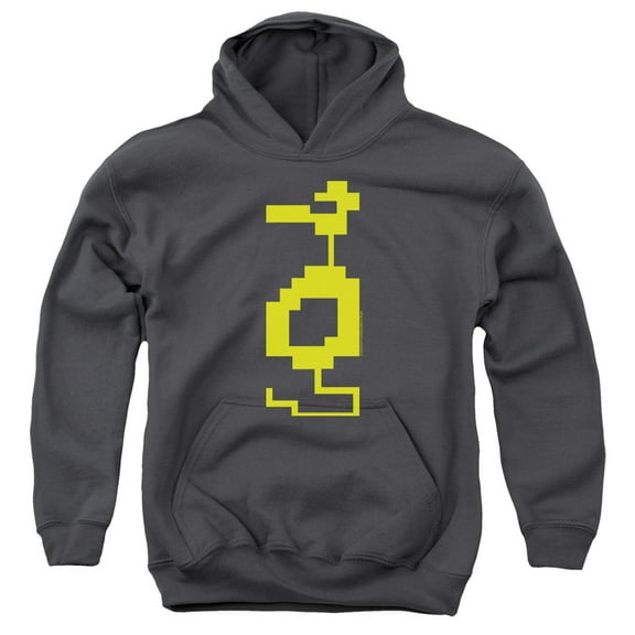 Atari Dragon Youth Pullover Hoodie Sweatshirt Charcoal