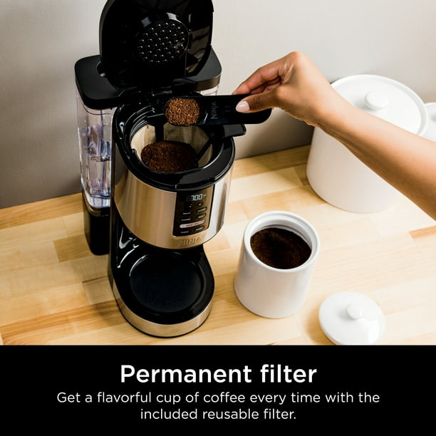 Ninja Hot Brew Programmable XL 14-Cup Coffee Maker, Stainless