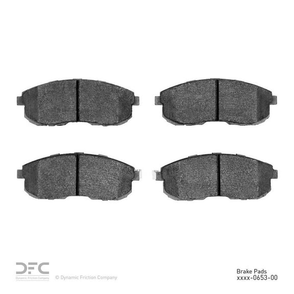 Dynamic 1551-0653-00 DFC 5000 Advanced Brake Pads - Ceramic Fits select: 1993-2001 NISSAN ALTIMA, 1989-1999 NISSAN MAXIMA