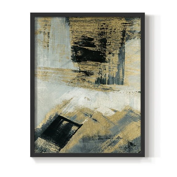 Southern Flow in Black Solid Wood 8 x 10 Framed Print