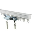 thumbnail image 2 of InStyleDesign  Heavy Duty White Ceiling Curtain Track / Room Divider 120 inch (10ft), 2 of 3