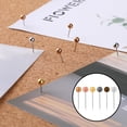 thumbnail image 2 of 480pcs Metallic Push Pins 6 Color Map Tacks Beads Head Bulletin Board Pins with Storage Box 3/5 Inch, 2 of 4