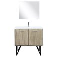 thumbnail image 2 of Rustic Acacia Bathroom Vanity | Fitted with Monte Stainless Steel Chrome Faucet and 28 in. Mirror | Durable and Functional, 2 of 4