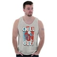 thumbnail image 3 of Officially Icee Logo Chill Out Tank Top T Shirts Men Women Brisco Brands S, 3 of 6
