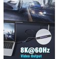 thumbnail image 4 of Adaptador USB C MoKo Hembra a Hembra 240W 40Gbps 8K Paquete de 2, 4 of 7