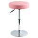 thumbnail image 1 of Taburete Shop Stool FURWOO, ajustable, rosa, corto, redondo, acolchado, 1 of 7