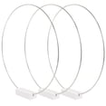 thumbnail image 2 of 1 Set of Hoop Centerpiece with Stand Metal Rings and Place Card Holders Wreath Making Rings for Table, 2 of 8