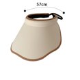 thumbnail image 2 of Sombrero para el sol para mujer, con ala ancha para deportes, playa, golf, senderismo, 2 of 5