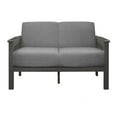 thumbnail image 3 of OakvillePark Acme Fabric Upholstered Living Room Loveseat, Gray, 3 of 6