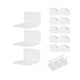 thumbnail image 1 of Kenally Estantes-estante de pared de fácil instalación de 3 piezas, almacenamiento duradero y elegante para un espacio más ordenado Artesanía blanco, 1 of 6