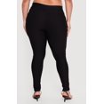 thumbnail image 4 of Women's Plus Size Ponte Pull On Skinny Pants, 4 of 4
