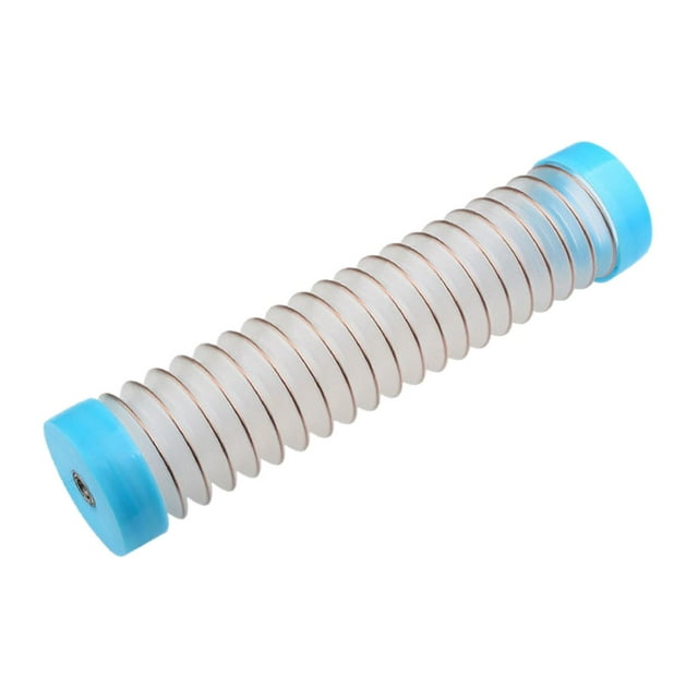 DYNWAVECA Drill Dust Cover Electric Hammer Dust Cover Replacement Premium Easy to Install Built in Telescopic Spring Scalable Dust Bowl 310mm Blue Round