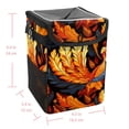 thumbnail image 5 of Turkey Foldable, with Lid, Leak-Proof, Hanging Storage Bag Car Trash Can - Car Garbage Can - Trash Can for Car, 5 of 6
