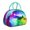 Greenish-blue-4, variant on Night Sky Lunch Bag – Galaxy Star Print Tote with Leakproof Interior, Durable and Aesthetic for Sci-fi Women
