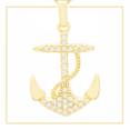thumbnail image 3 of Kayletz Anchor Cross 14K Gold Filled Pendant, 3 of 3
