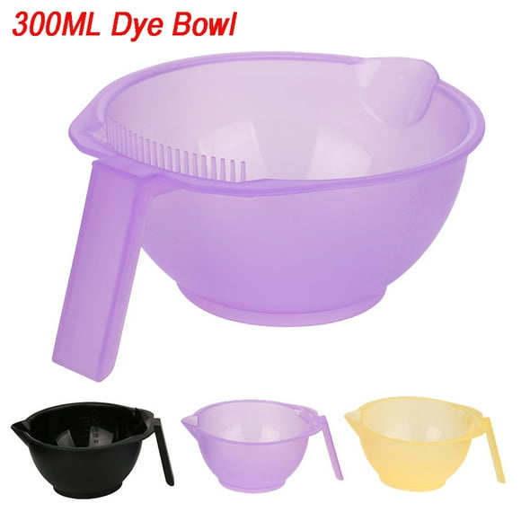 Xihbxyly Juego de Peines para Teñir El Cabello, Elegantes Cepillos para Tinte de Salón, Herramientas de Plástico y Nailon para El Cabello, Kit de Aplicación de Color, Accesorios de Peluquería, Uso Pr