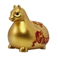 thumbnail image 4 of Estatua de caballo, alcancía, adorno chino del año 2026 del caballo, figura coleccionable Oro, 4 of 9