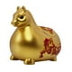 thumbnail image 3 of Alcancía con forma de caballo, adorno chino del Año del Caballo 2026, escultura de escritorio Oro, 3 of 9